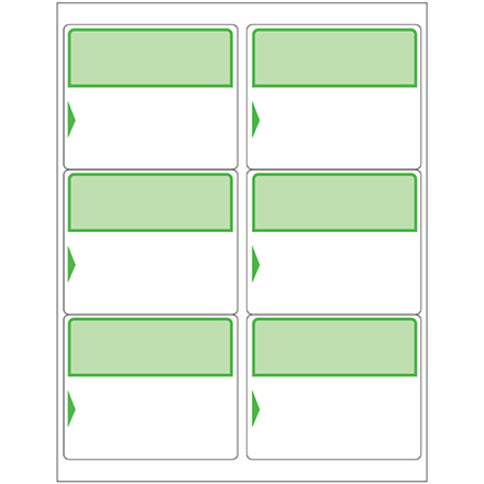 Blank To/From Labels - Green